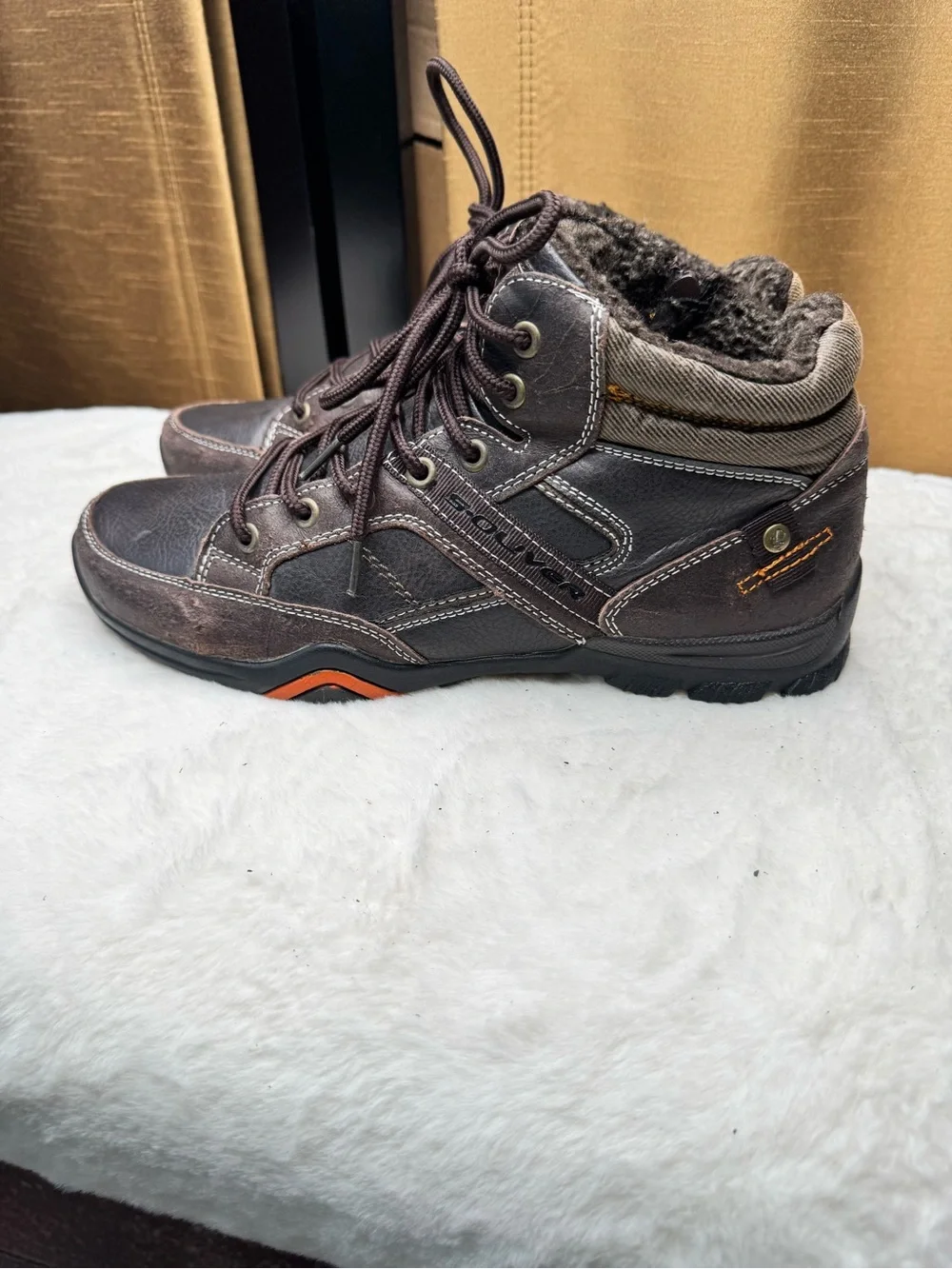 S.Oliver Brown Leather Comfort Walking Shoes Est Women’s 9